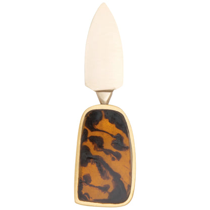 Tortoiseshell Cheese Knives, Set of 3