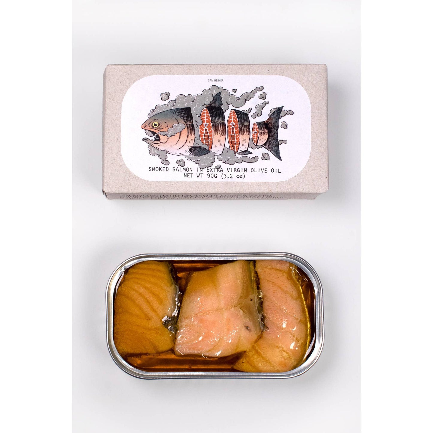Jose Gourmet Smoked Salmon in Extra Virgin Olive Oil, 90g