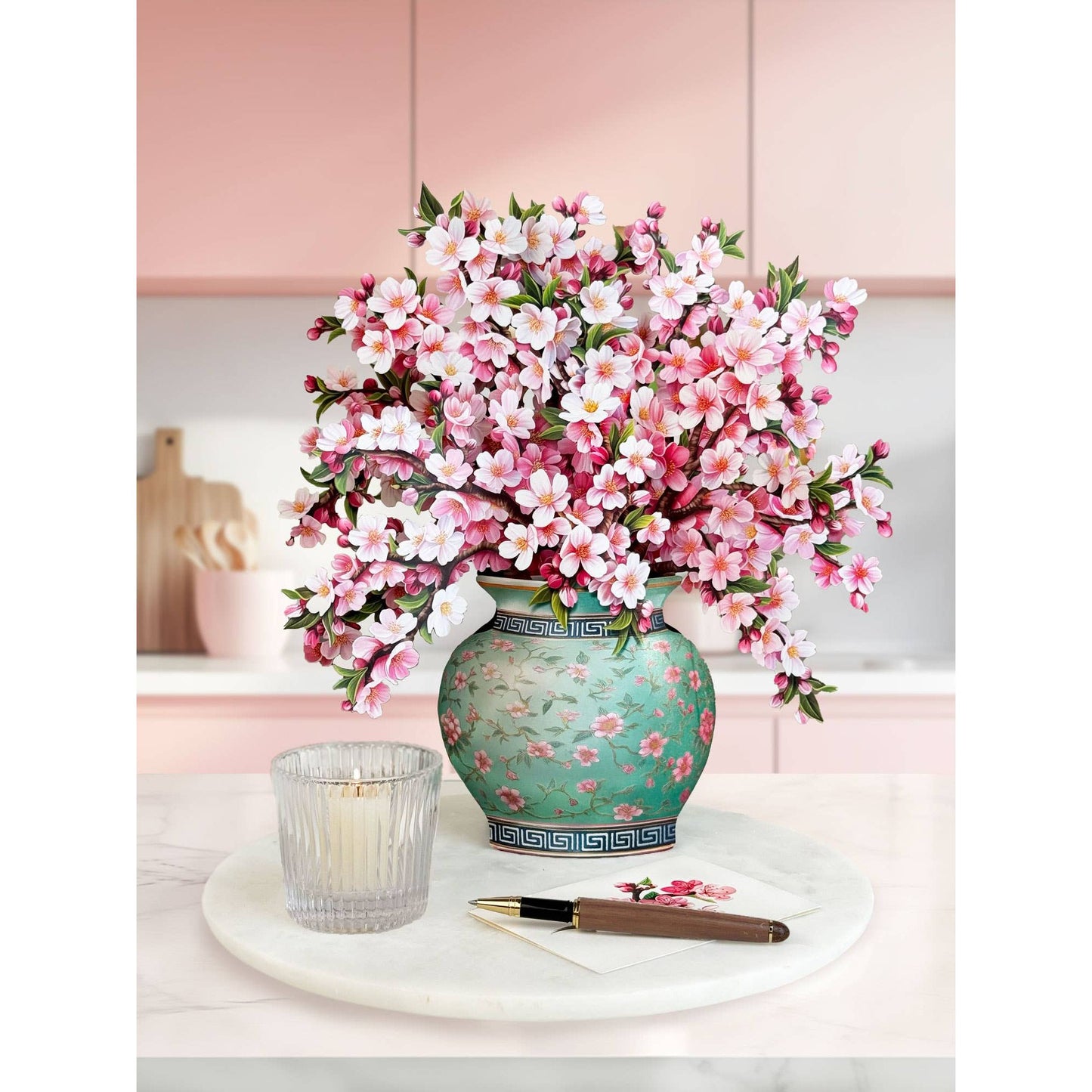 Japanese Cherry Blossoms Pop-up Greeting Cards