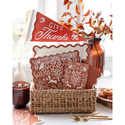 Acorn Grove Dinner Paper Napkins
