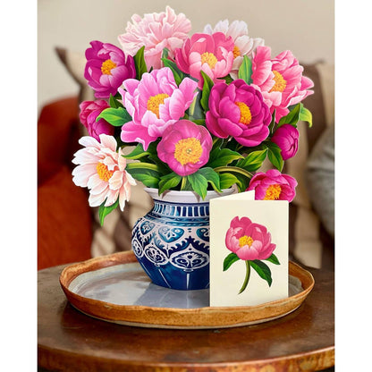 Peony Paradise Pop-up Greeting Cards