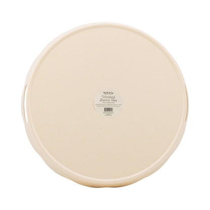 Woodland Christmas Bamboo Tray - Round