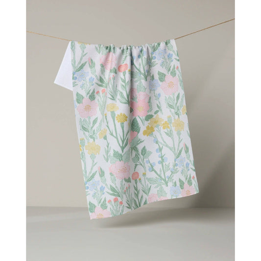 Wildflowers in Bloom Tea Towel