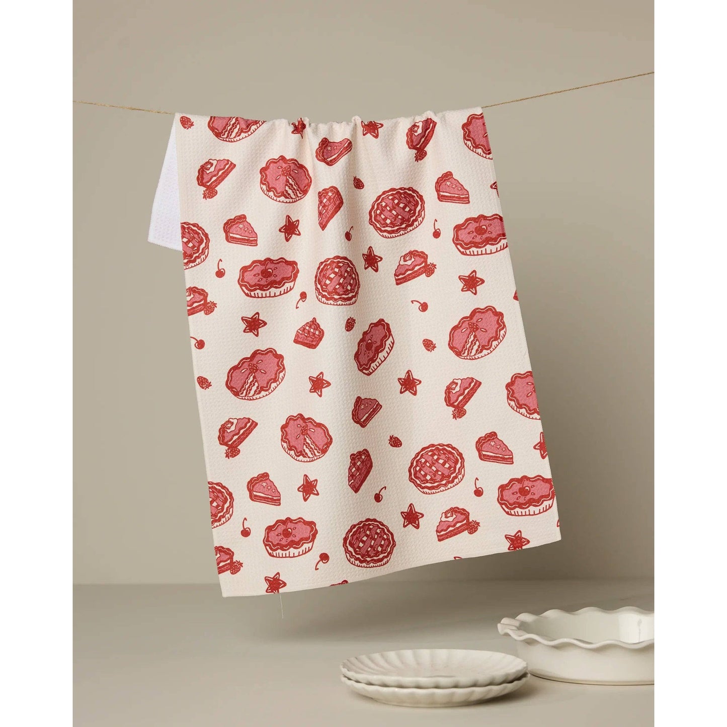 Pie-triotic Tea Towel
