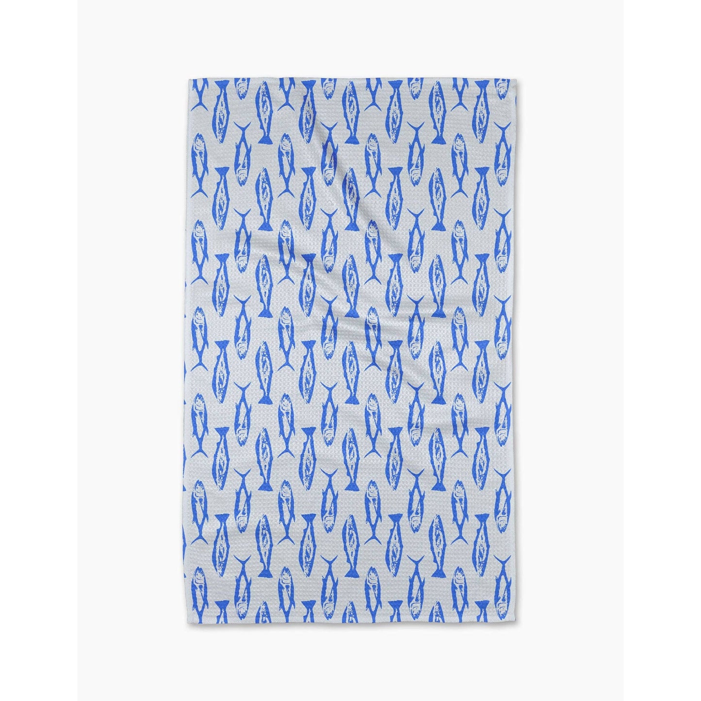 Coastal Catch Geometry Kitchen Tea Towel