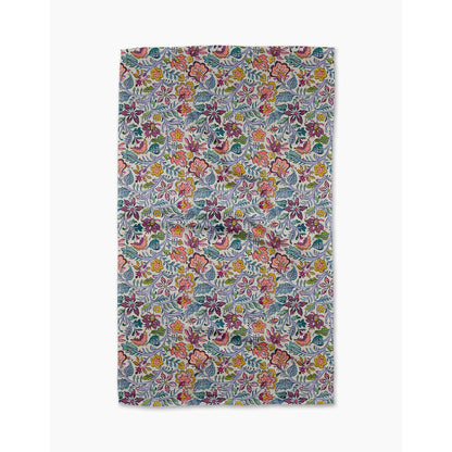 Amethyst Geometry Tea Towel