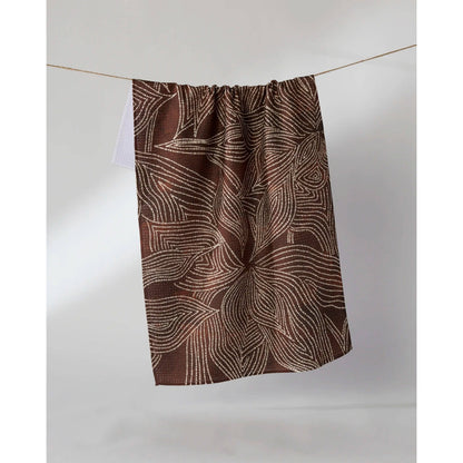Pearl Botanical Geometry Tea Towel