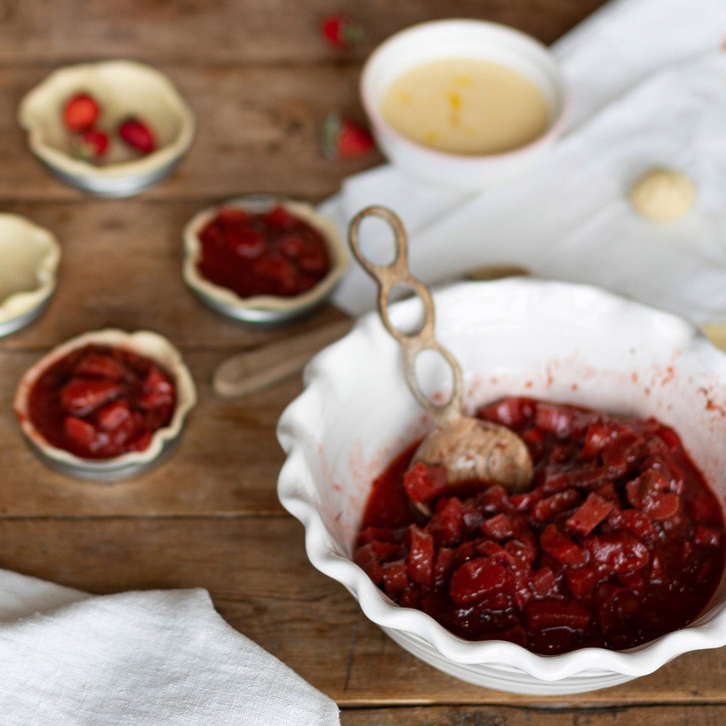Finch + Fennel Strawberry Rhubarb Preserves