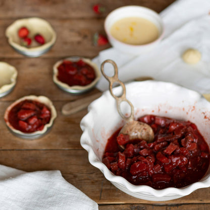Finch + Fennel Strawberry Rhubarb Preserves