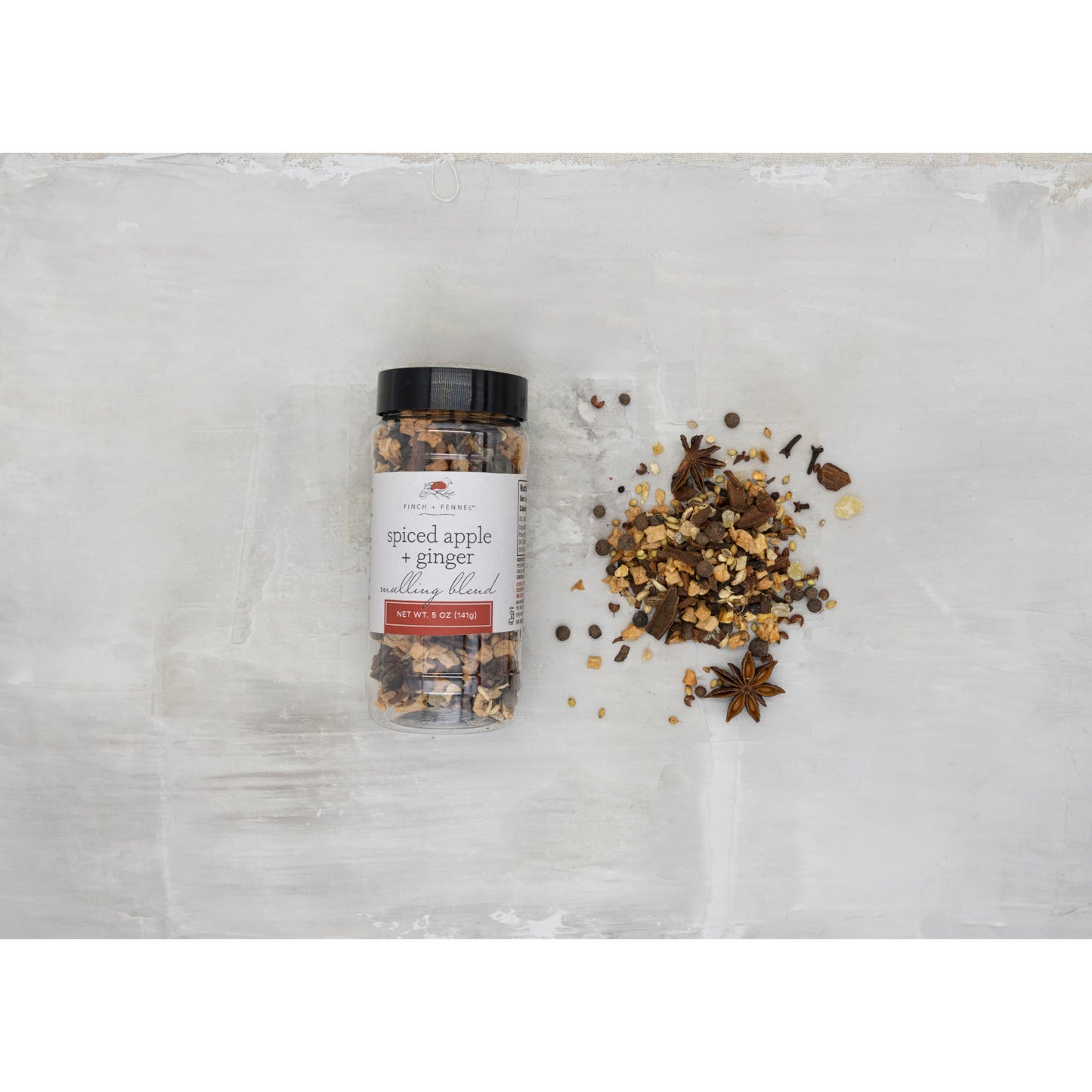 Finch + Fennel Spiced Apple + Ginger Mulling Blend, 5 oz