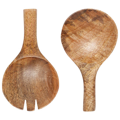 Nosh Mango Wood Salad Servers Set of 2