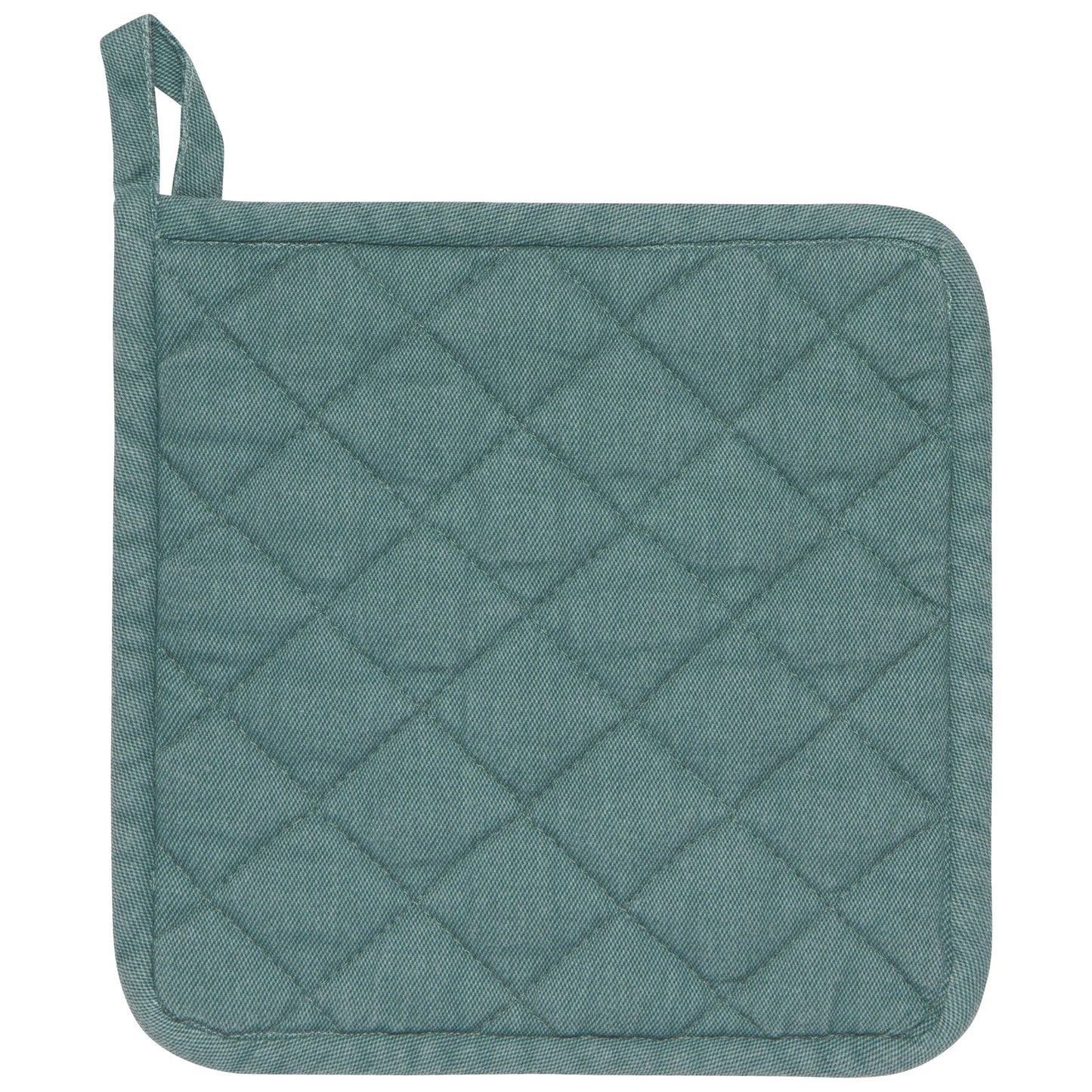 Lagoon Blue Stonewash Potholder