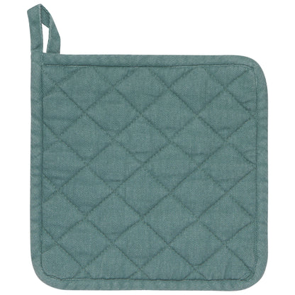 Lagoon Blue Stonewash Potholder