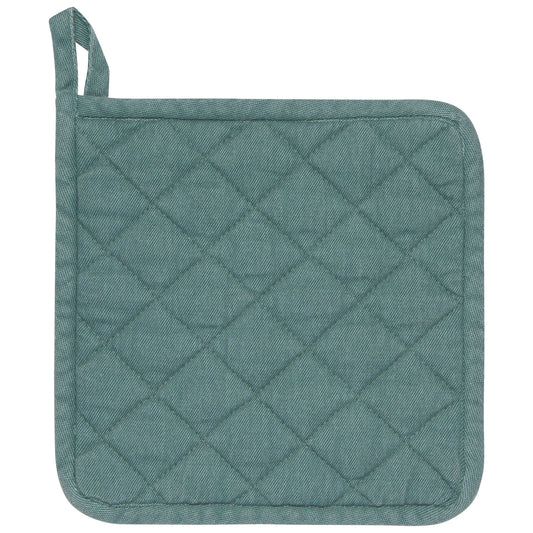 Lagoon Blue Stonewash Potholder