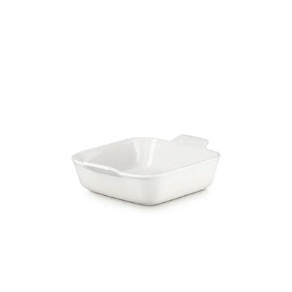 Le Creuset Heritage Square Baking Dish 3 Qt - White