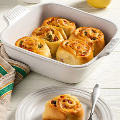 Le Creuset Heritage Square Baking Dish 3 Qt - White