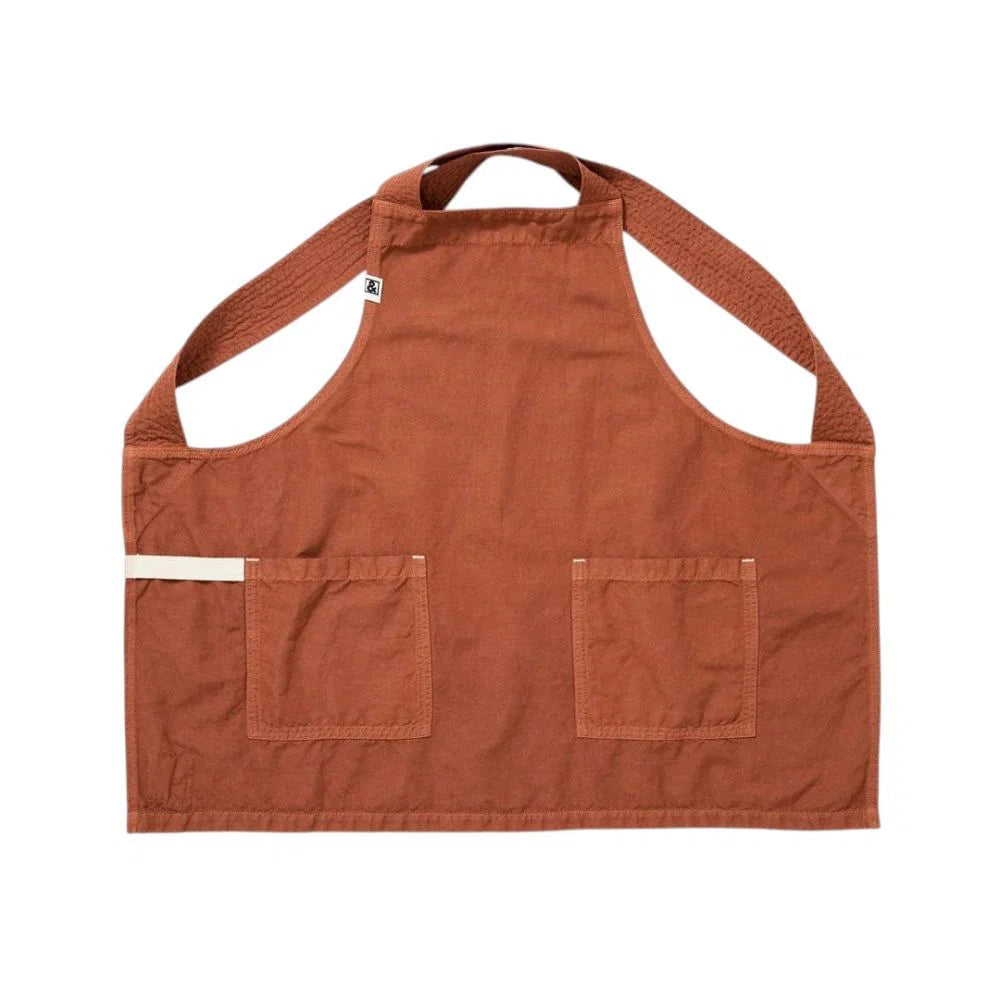 Hedley & Bennett Kitchen Smock in Harissa Red