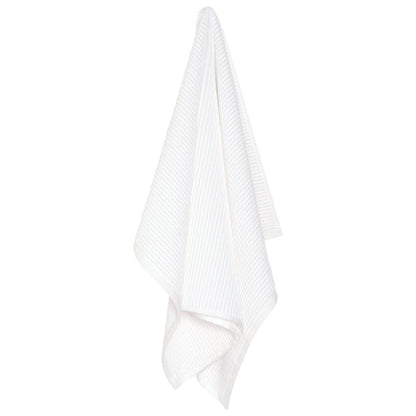 Ripple White Dishtowel