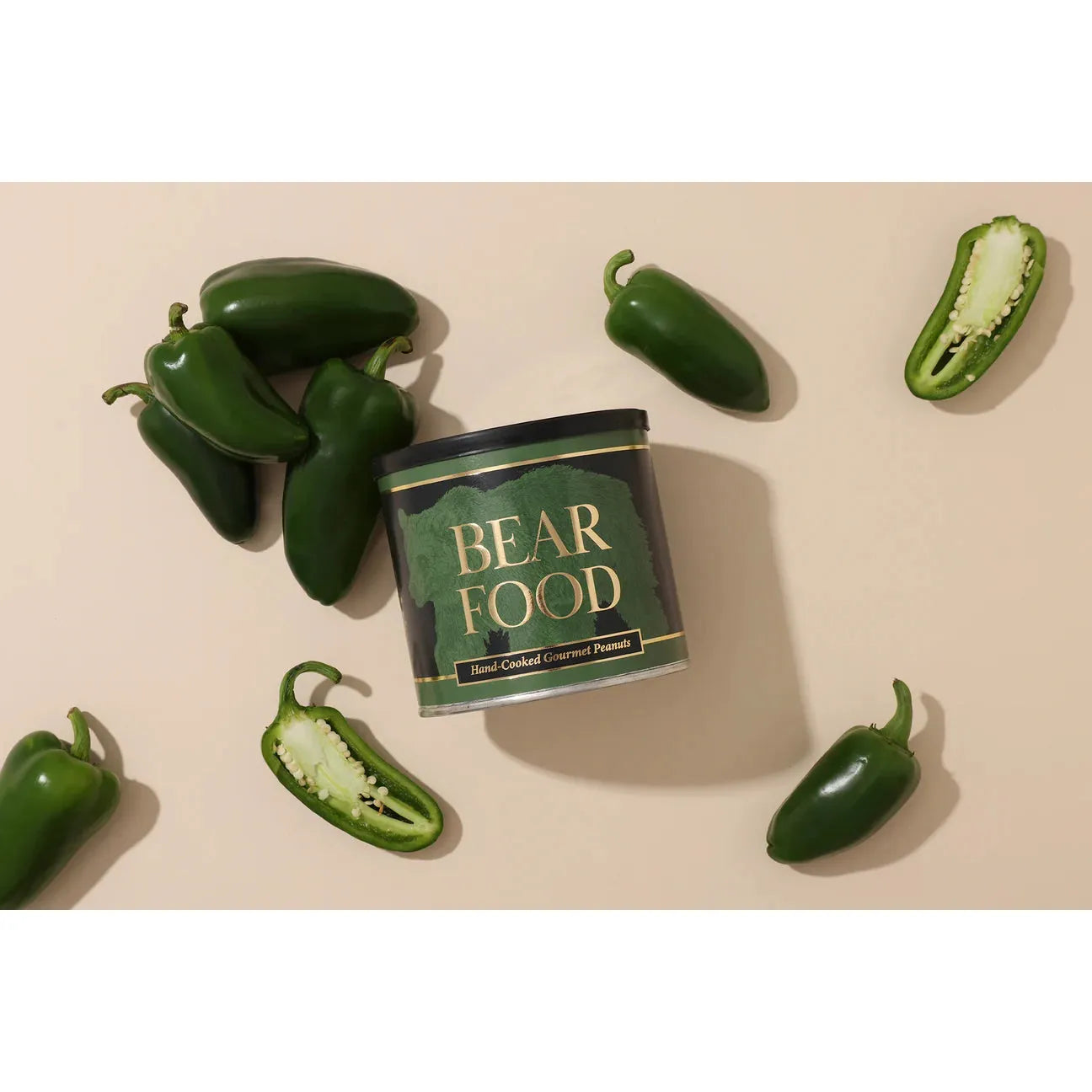 Bear Food Jalapeno Gourmet Peanuts