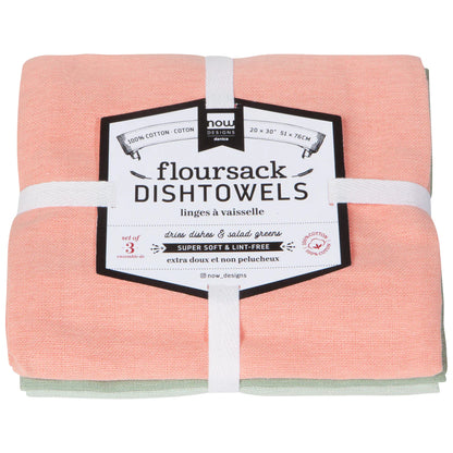 Dawn Eucalyptus Mist Floursack Dishtowels, Set of 3