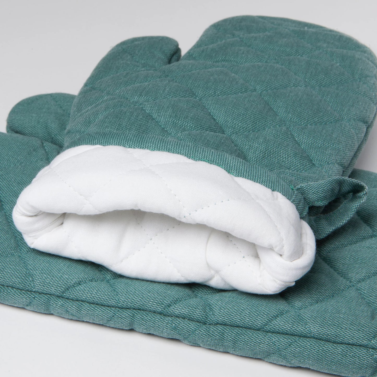 Lagoon Blue Stonewash Oven Mitt