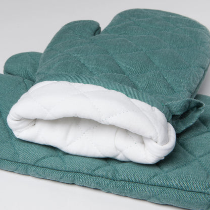 Lagoon Blue Stonewash Oven Mitt