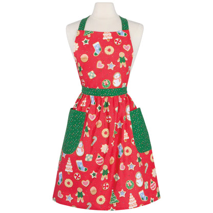 Cookie Exchange Holiday Apron