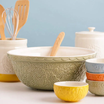Mason Cash Home To Roost S12 Pale Green Mixing Bowl