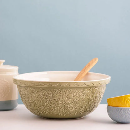 Mason Cash Home To Roost S12 Pale Green Mixing Bowl