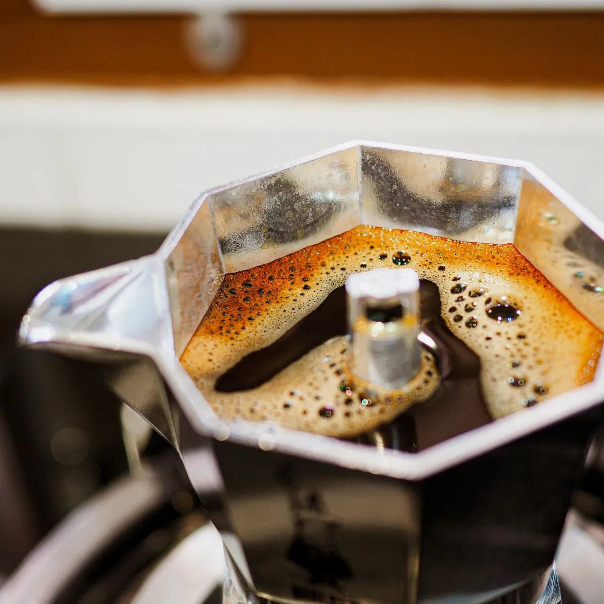 Klausberg Moka Express KB-7159 Caffettiera Induzione 6 Tazze - Alluminio Con Finitura Effetto Marmo