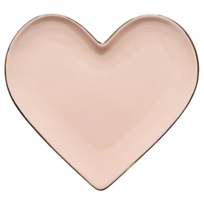 Baby Pink Heart Shaped Dish