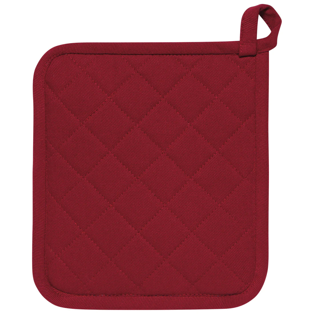 Superior Carmine Red Potholder Aprons Browns Kitchen