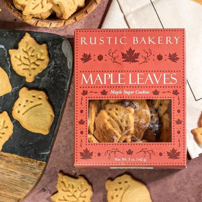 Rustic Bakery Maple Leaves Cookies