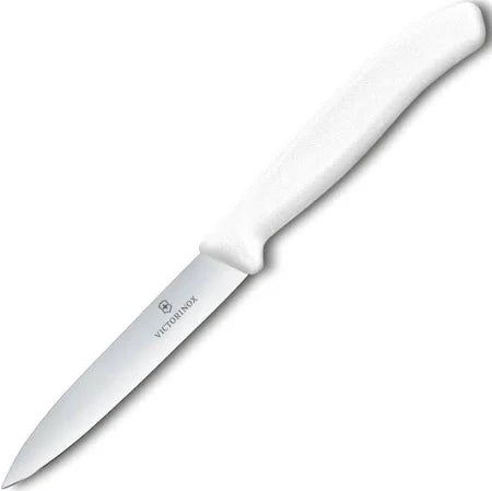 Victorinox® Paring Knife Swiss Classic Spear Point 4" Blade - White