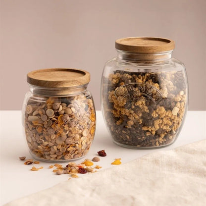 KILNER Jar with Wooden Lid 28.7 OZ