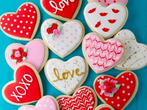 Valentines Cookie Decorating