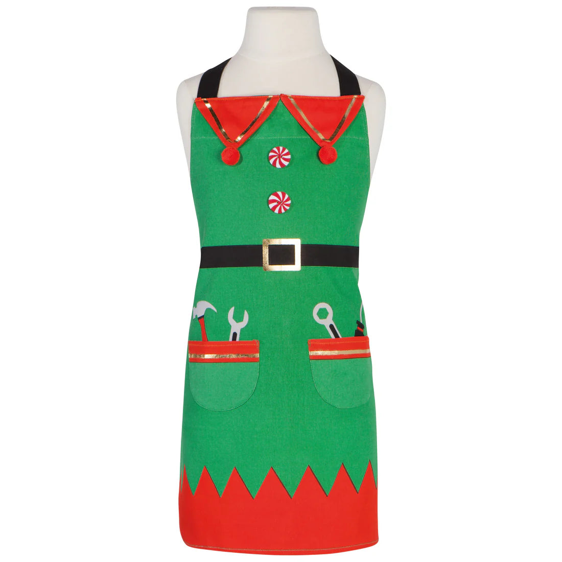 Elf Daydream Kids Apron and Hat Set