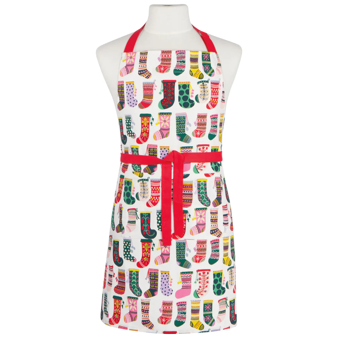 Winter Woolens Festive Stocking Apron