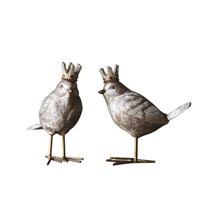 Crowned Bird Figurine