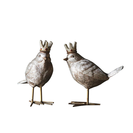 Crowned Bird Figurine
