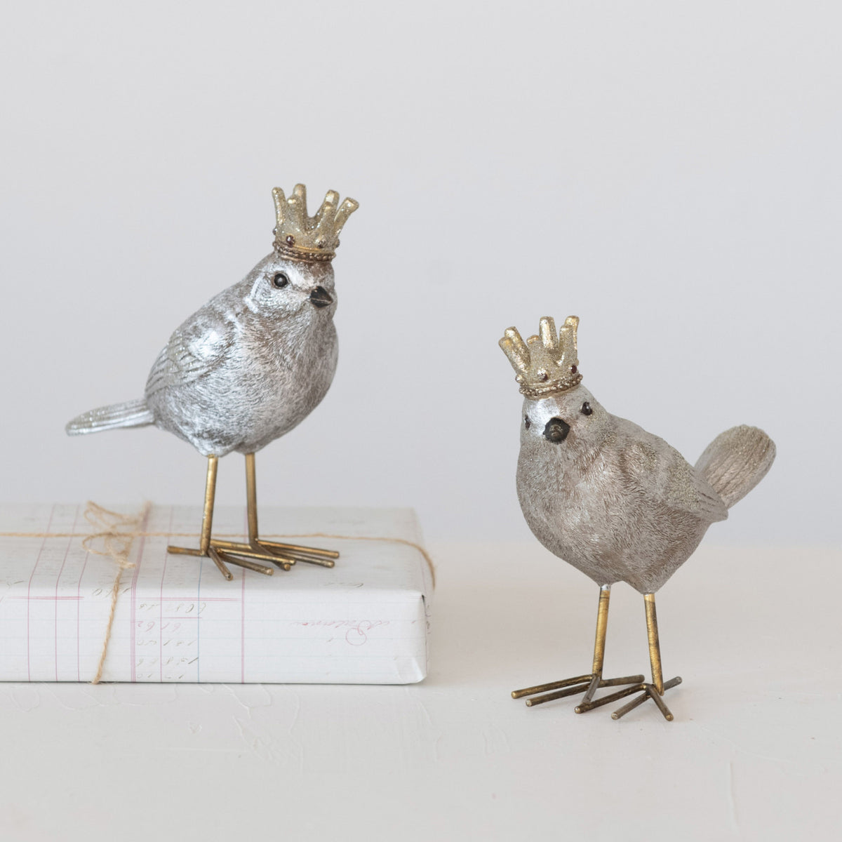 Crowned Bird Figurine