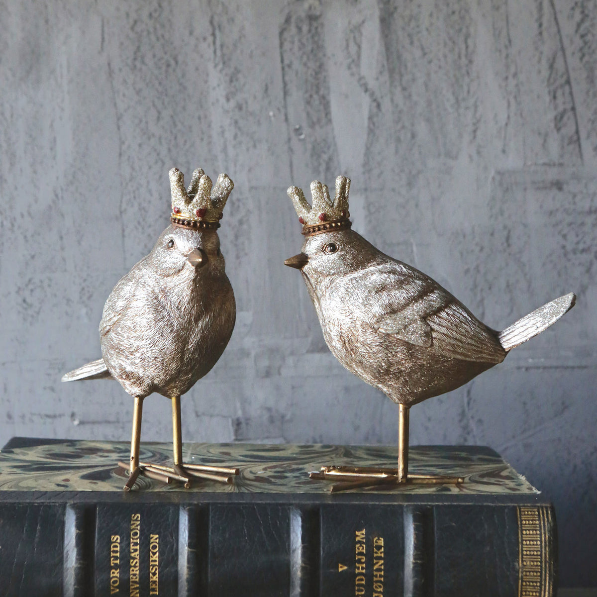 Crowned Bird Figurine