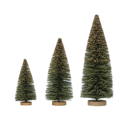 Glitter Bottle Brush Tree