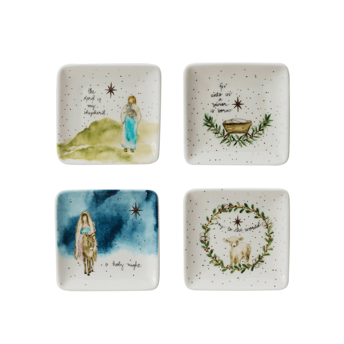 The Meaning Of Christmas Message Trinket Tray