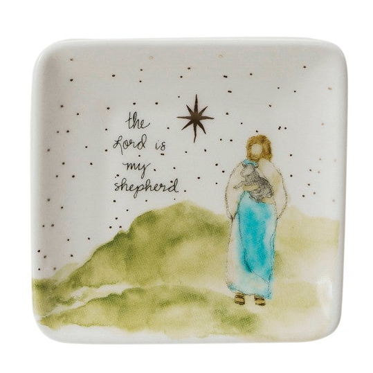 The Meaning Of Christmas Message Trinket Tray