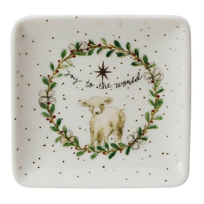 The Meaning Of Christmas Message Trinket Tray