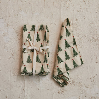 Holiday Cotton Napkin Set