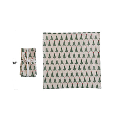 Holiday Cotton Napkin Set