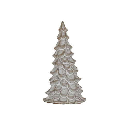 Cream Ceramic Christmas Tree