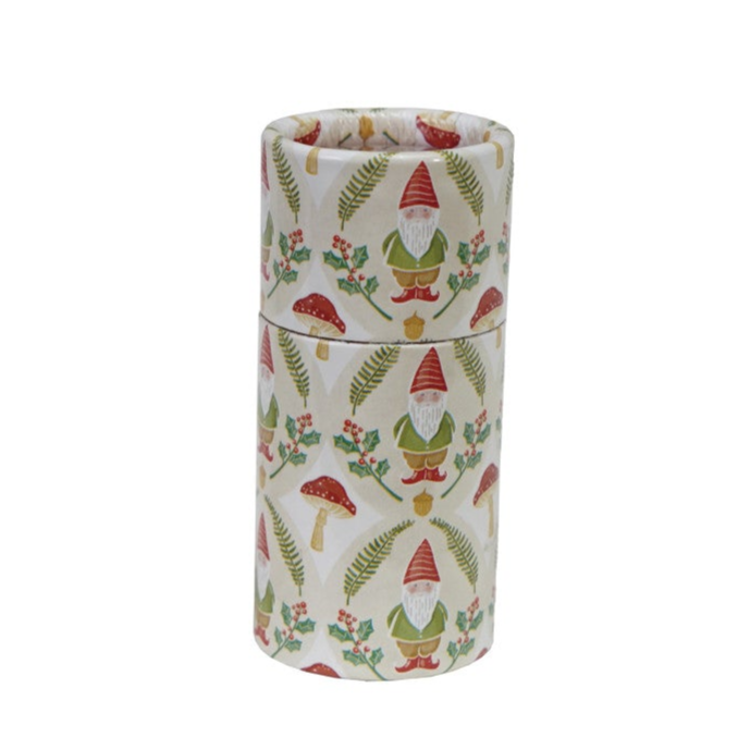 Safety Matches in Tube Matchbox with Seasonal Pattern, 2 Styles ©